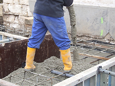 Alap betonozás