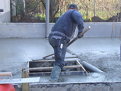 Alap betonozás